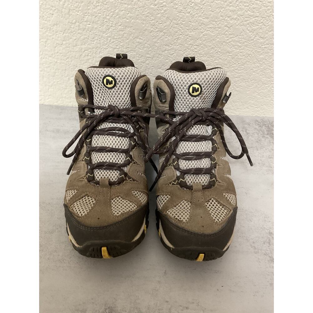 Merrell Brown and Gray Athletic Shoes